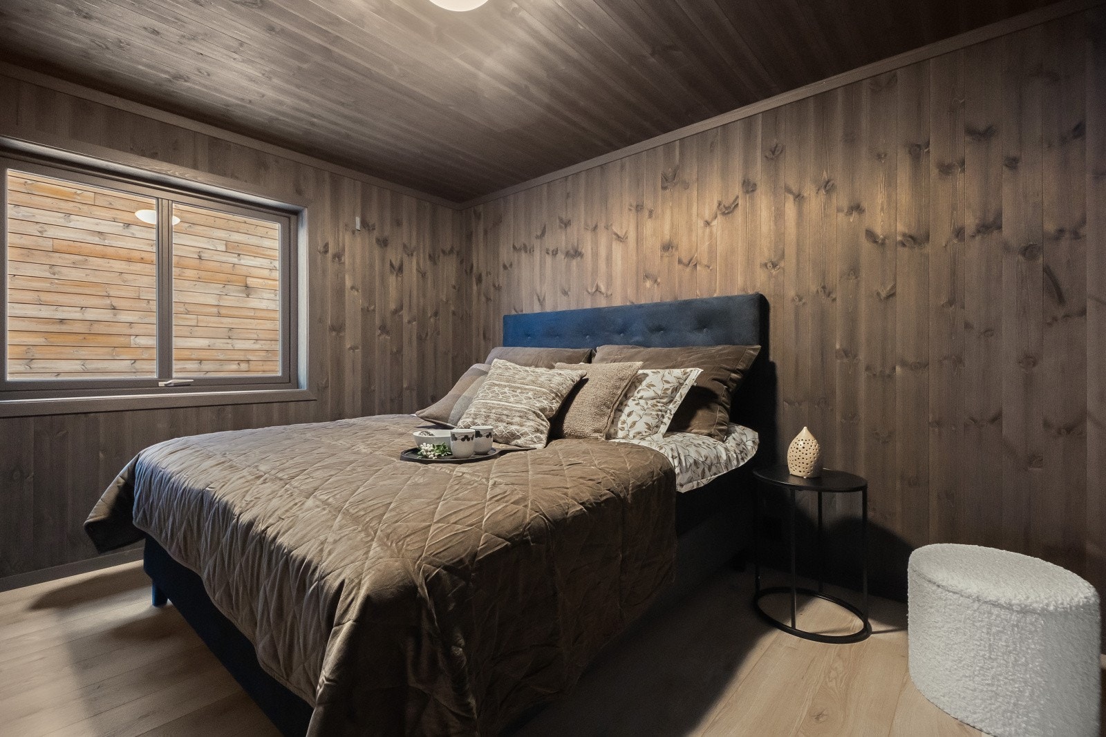 Hyttene har to gode soverom Galleribilde