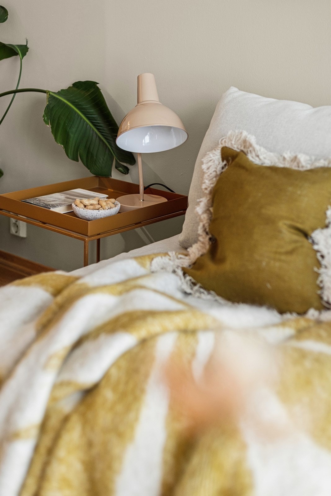 Den lyse fargepaletten gir en behagelig atmosfære og gjør det enkelt å sette sitt personlig preg. Galleribilde