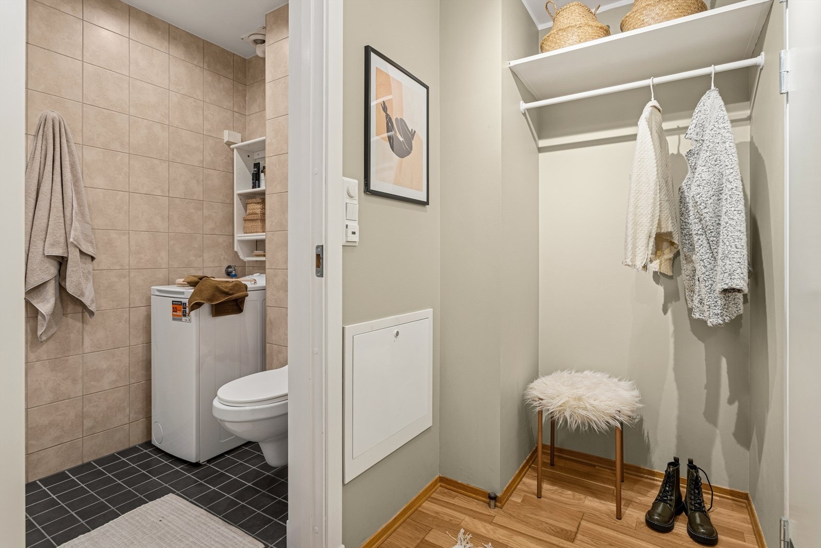 Entrédøren er brann- og lydklassifisert (B-30S/dB 40) for ekstra trygghet. Galleribilde