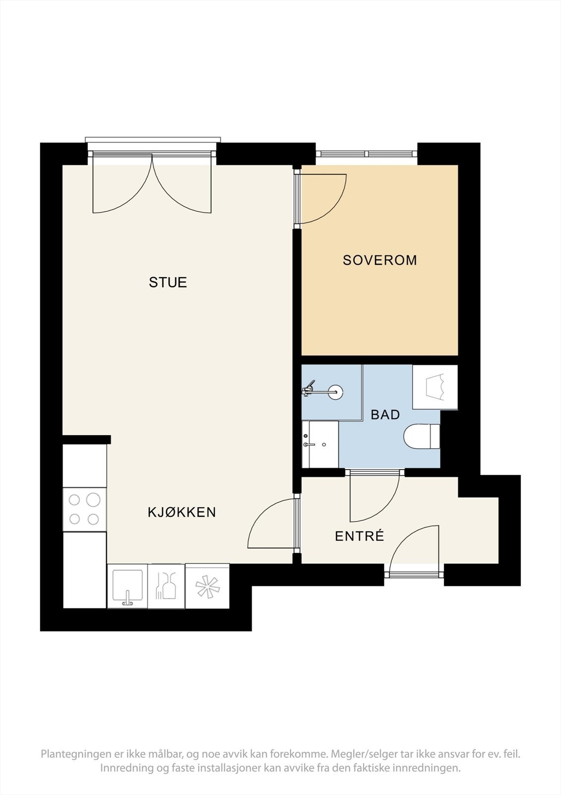 Plantegning. Galleribilde