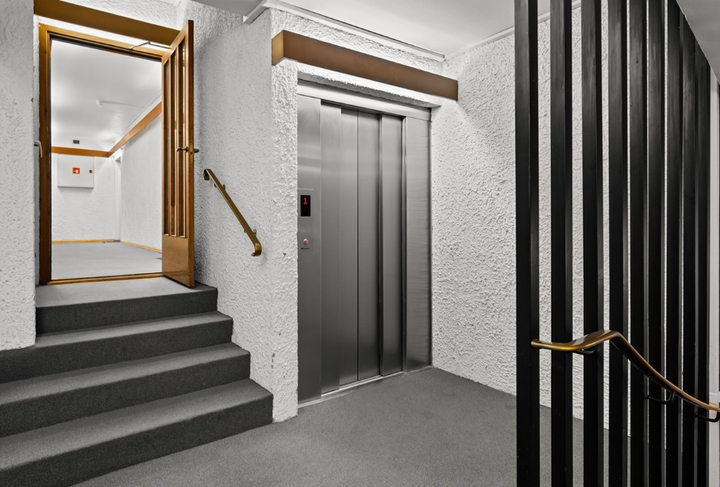 Heis i bygget. Galleribilde