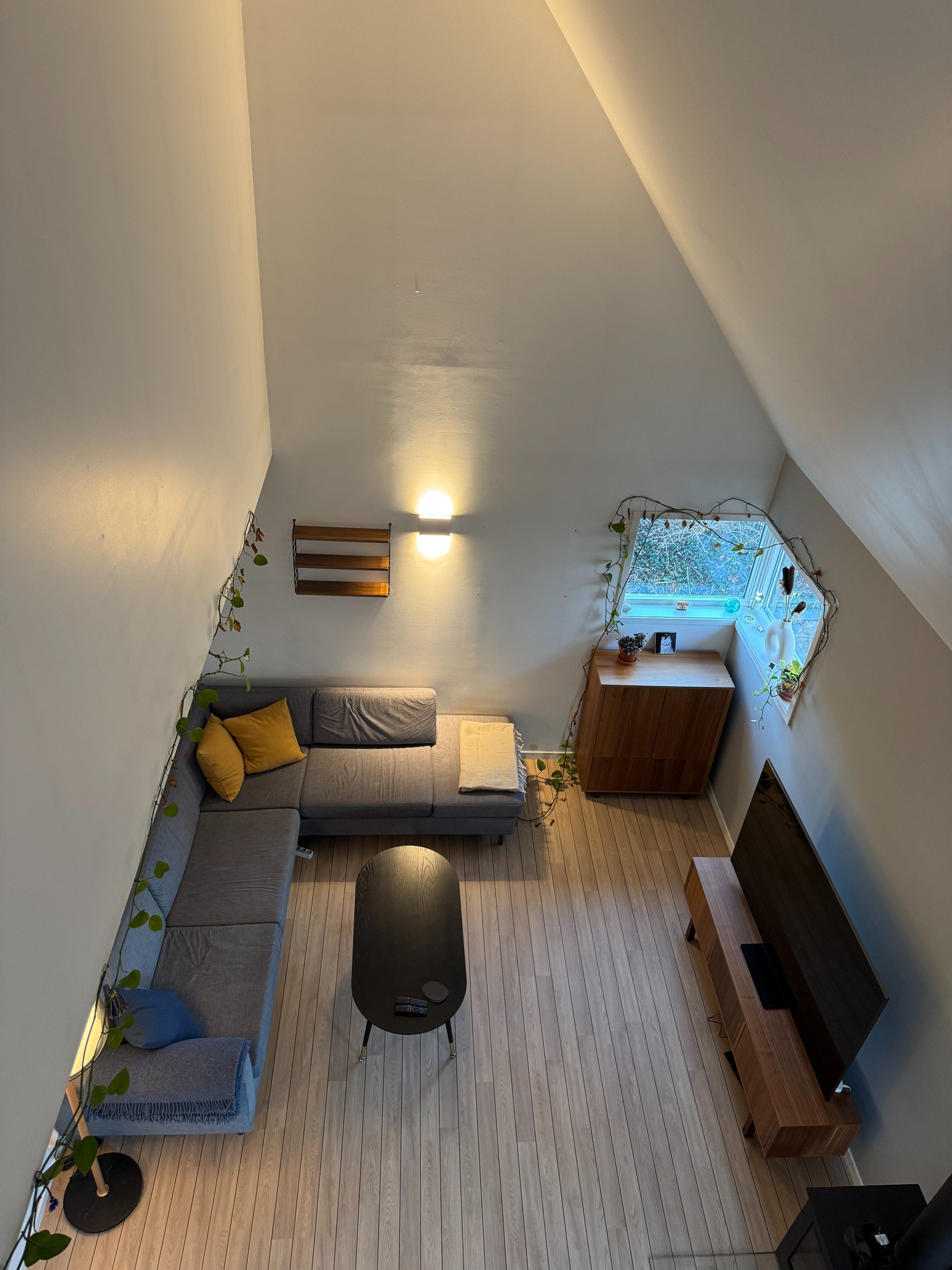 Oversikt over stuen Galleribilde