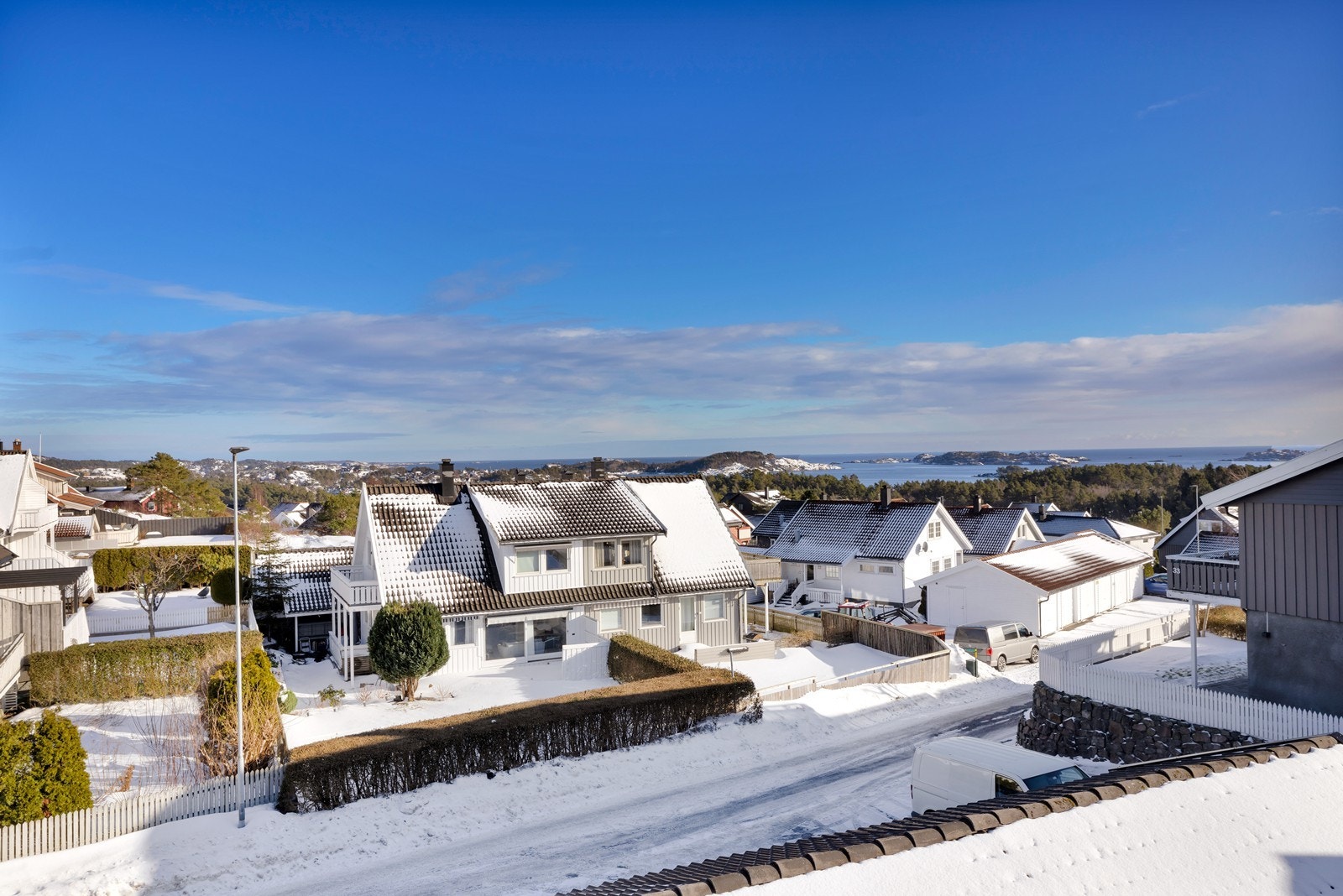 Utsikt fra altan. Galleribilde