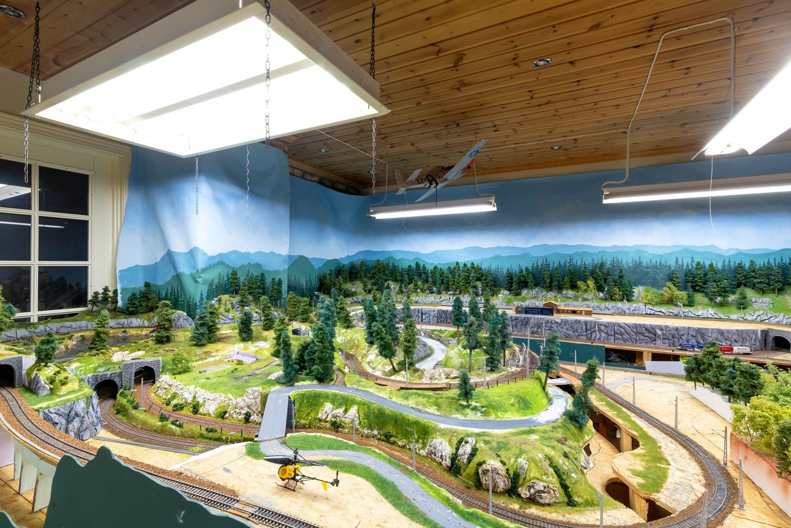 Togbanen er pent laget til over lang tid. Galleribilde