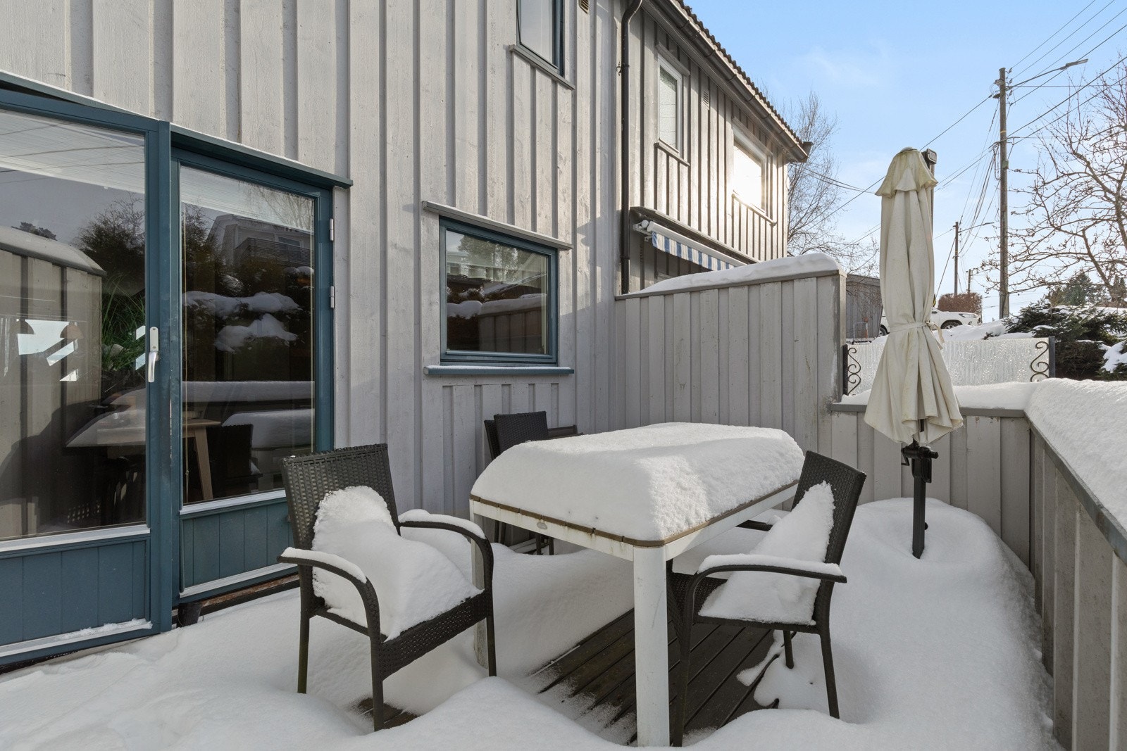 God størrelse på terrassen Galleribilde