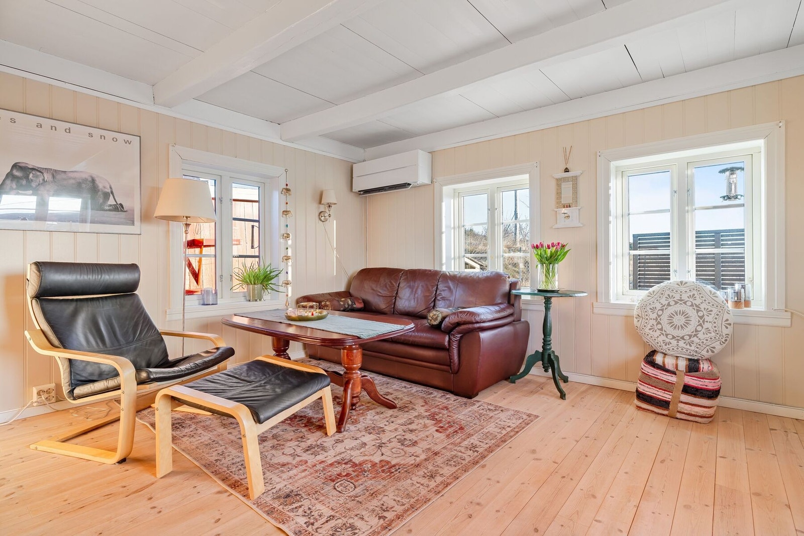 Det ble satt inn varmepumpe i januar 2025 Galleribilde