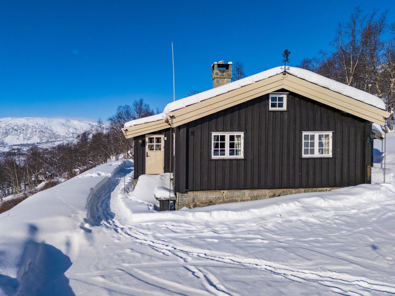 Inngang til vinterhage Galleribilde