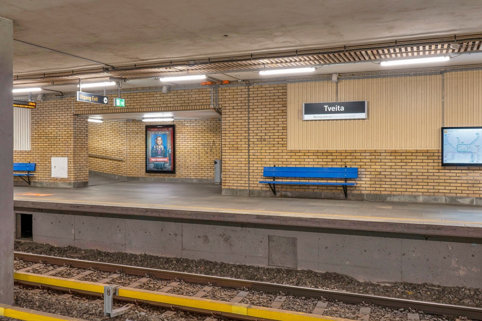 Tveita T-bane Galleribilde