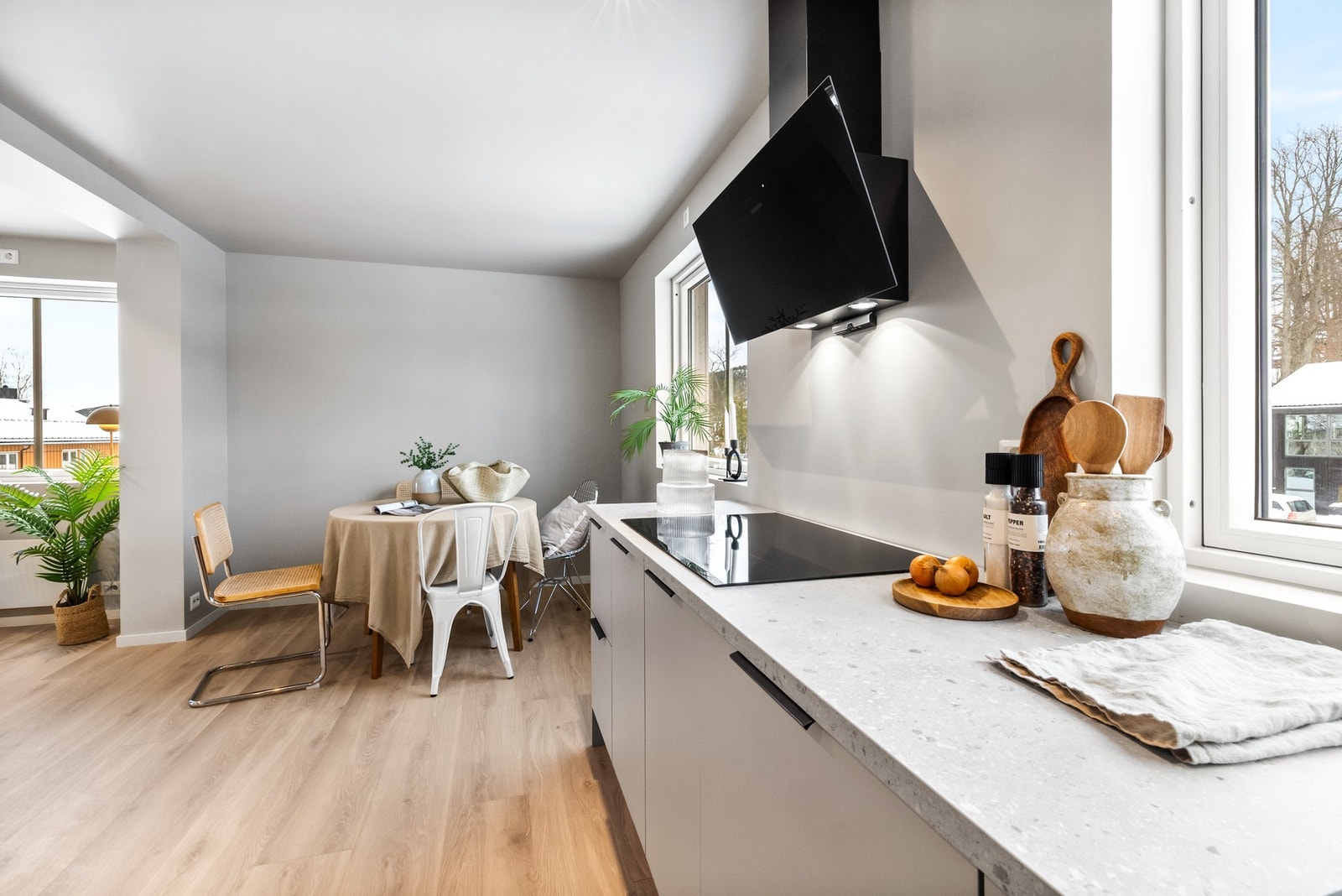 Leiligheten ligger i 2.etasje Galleribilde