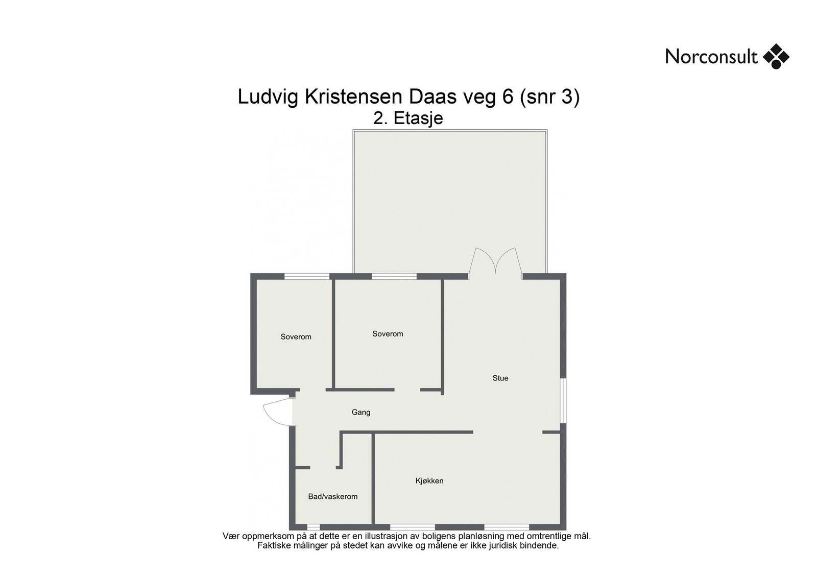 Planskisse Galleribilde