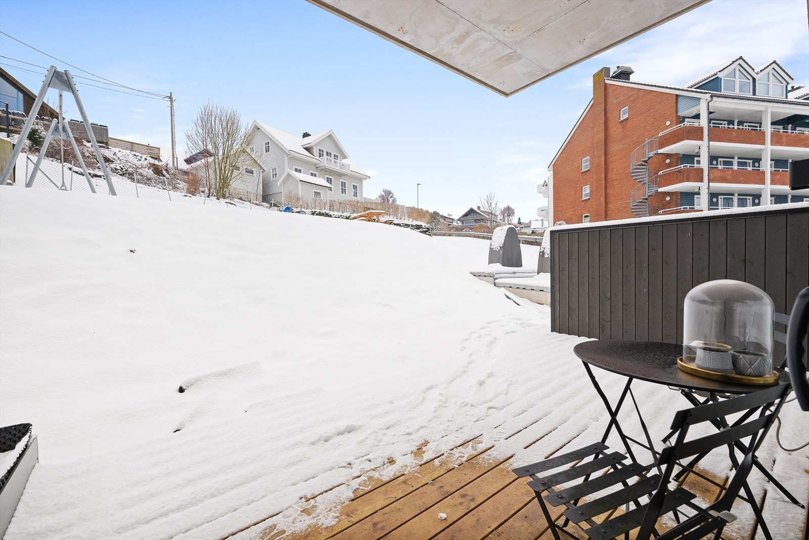 Sørvest vendt terrasse på ca. 11 kvm Galleribilde