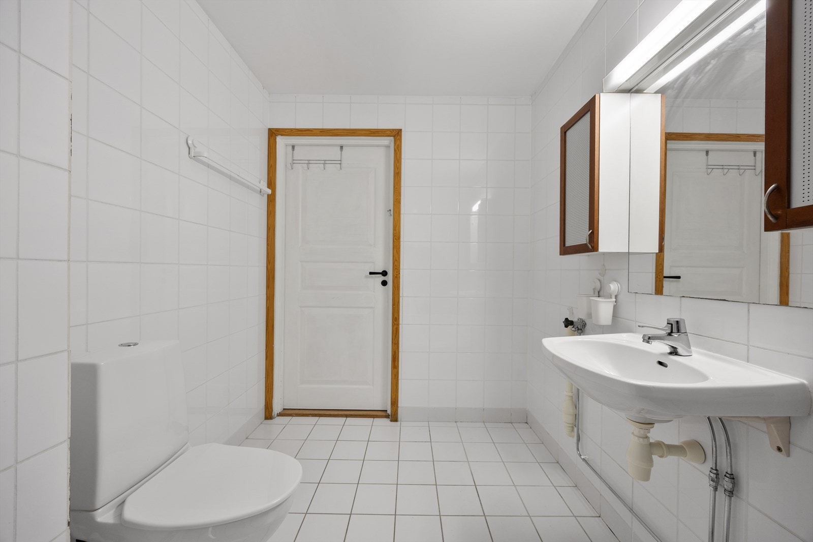 Mekanisk avtrekk sikrer god ventilasjon på badet. Galleribilde