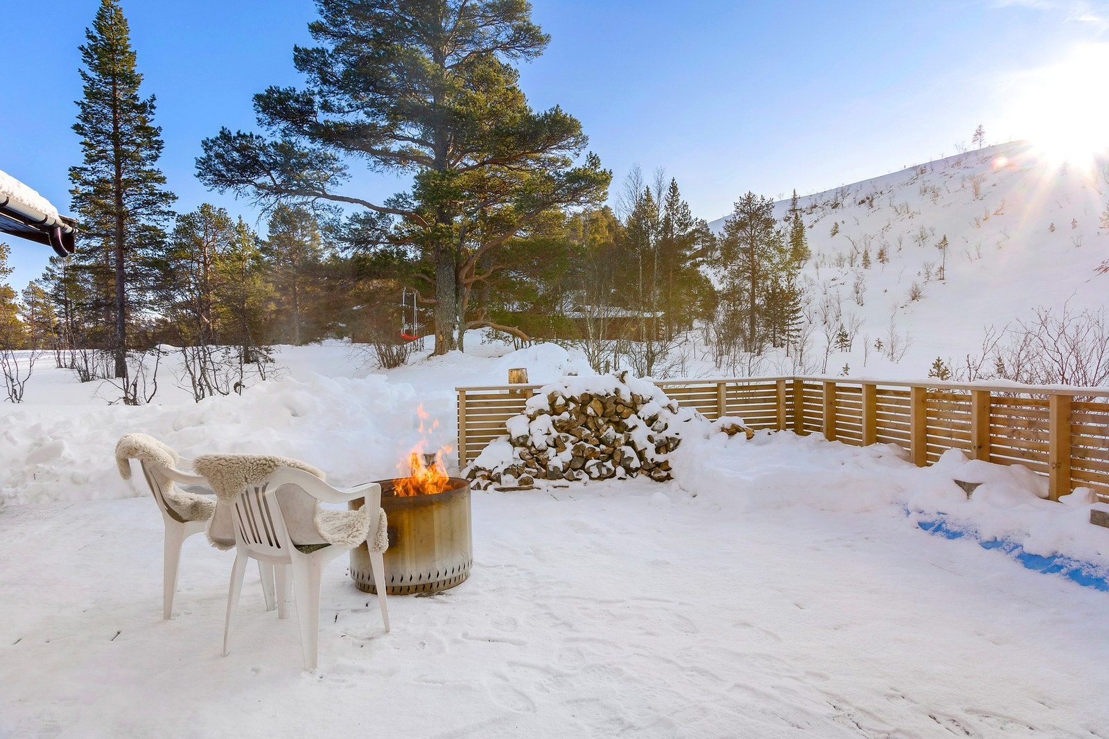 I 2026 - uke 9/10 blir det boret etter vann som vil gi privat en brønn. Galleribilde