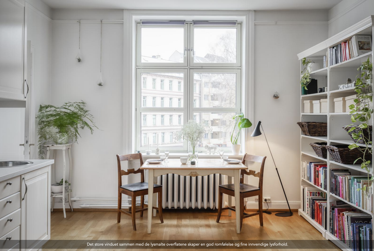 Fra prospekt ved kjøp. OBS! Møblene her følger ikke med! Galleribilde