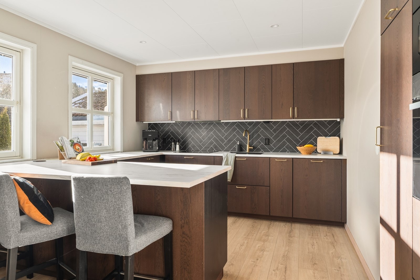 Kjøkkenet er nytt fra 2023 og levert av IKEA. Galleribilde