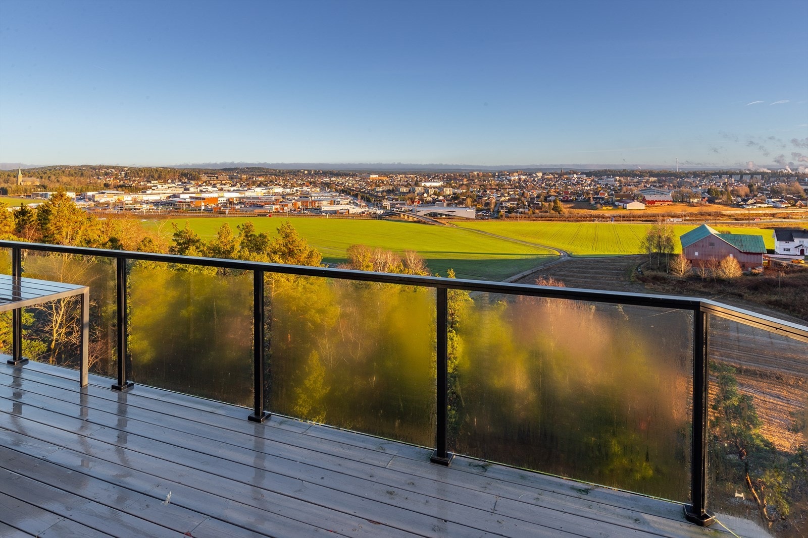 Utsikt fra veranda Galleribilde