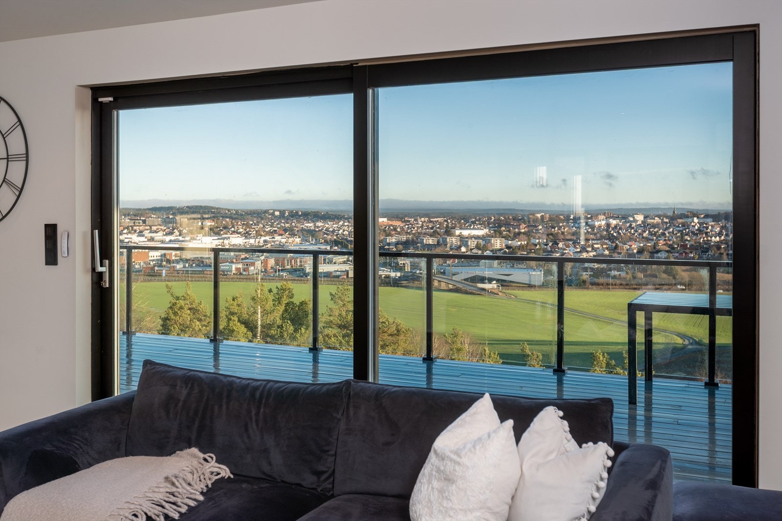 Utsikt fra stuen Galleribilde