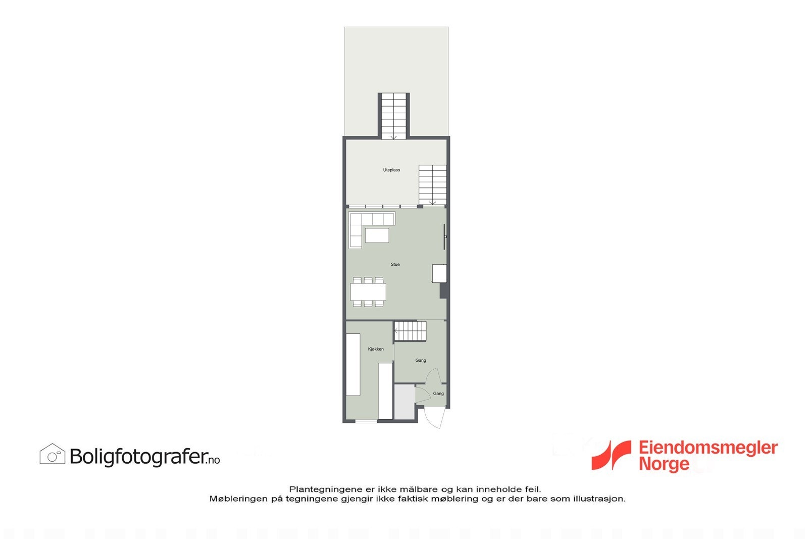 Planløsning 1. etasje Galleribilde