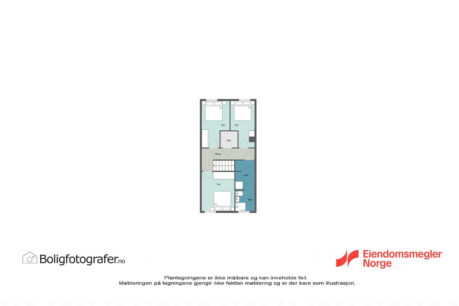 Planløsning 2. etasje Galleribilde