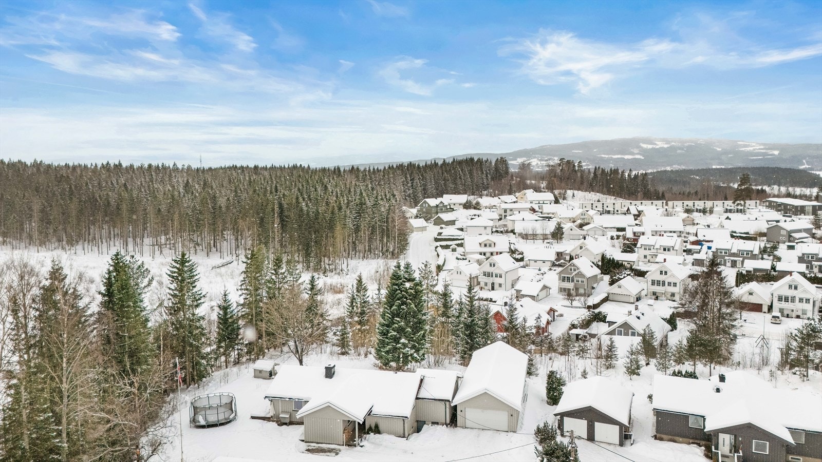 Eiendommen har umiddelbar nærhet til skog og mark med gode turmuligheter. Galleribilde