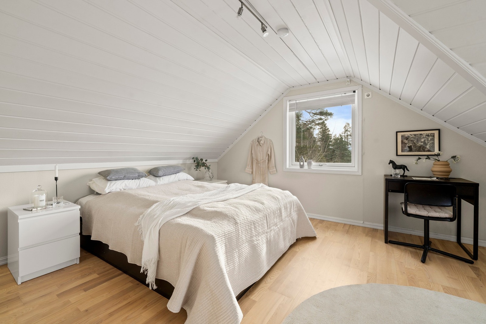 Tredje etasje har to soverom Galleribilde