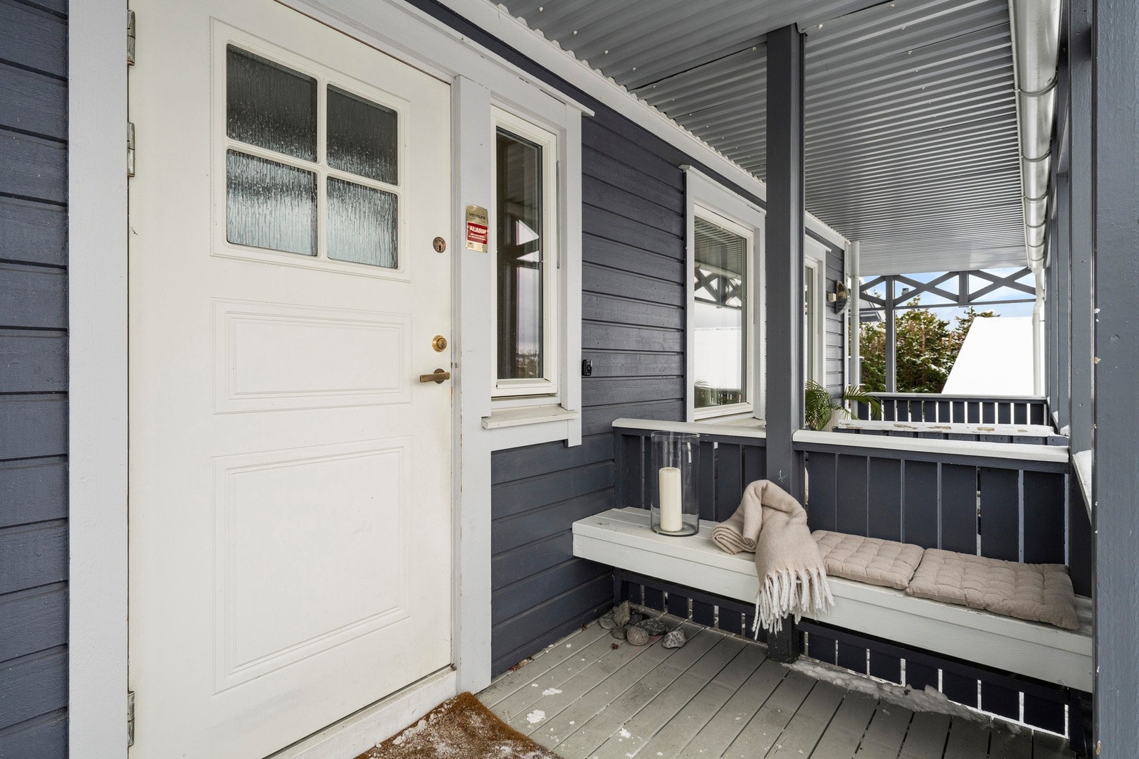 Inngangsparti fra første etasje Galleribilde