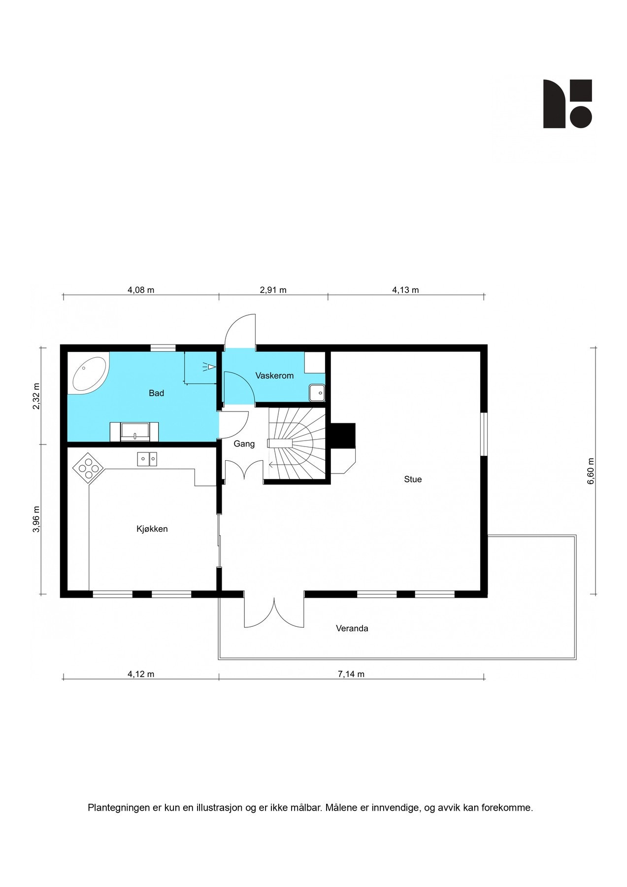 Plantegning - 2. etasje Galleribilde