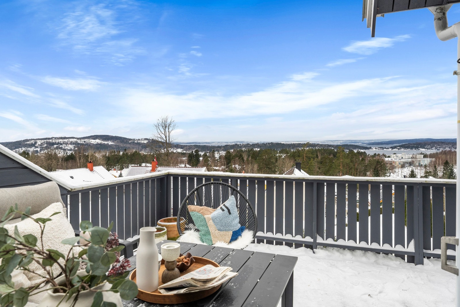 Stor terrasse Galleribilde