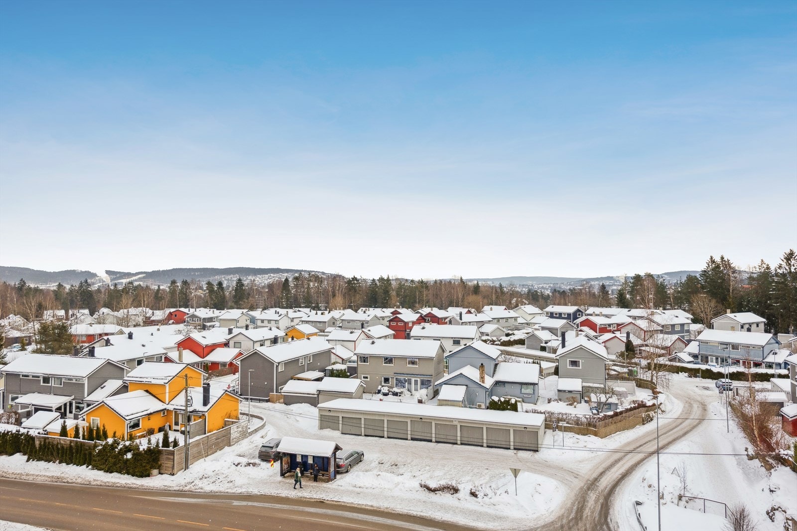 Utsikt over nærområdet. Galleribilde
