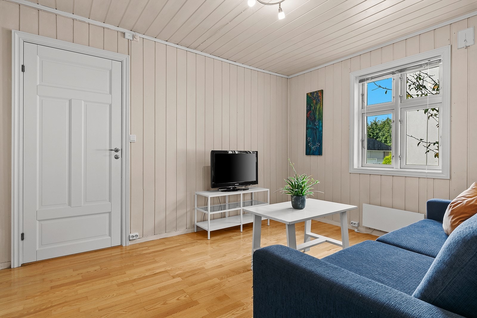 TV-stue/soverom V Galleribilde