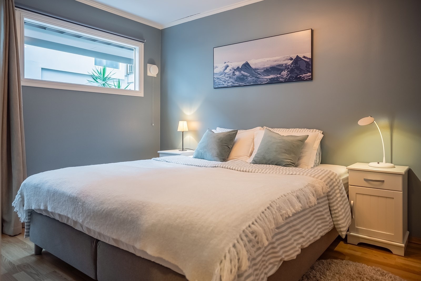 Hovedsoverommet er på rause 10,5m² og ligger vendt inn mot rolig felles område. Galleribilde