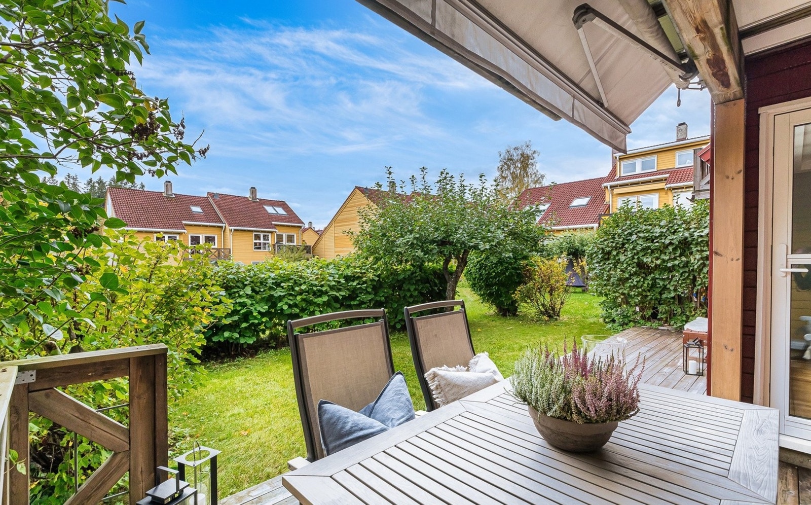 Her kan du nyte varme sommerdager. Galleribilde