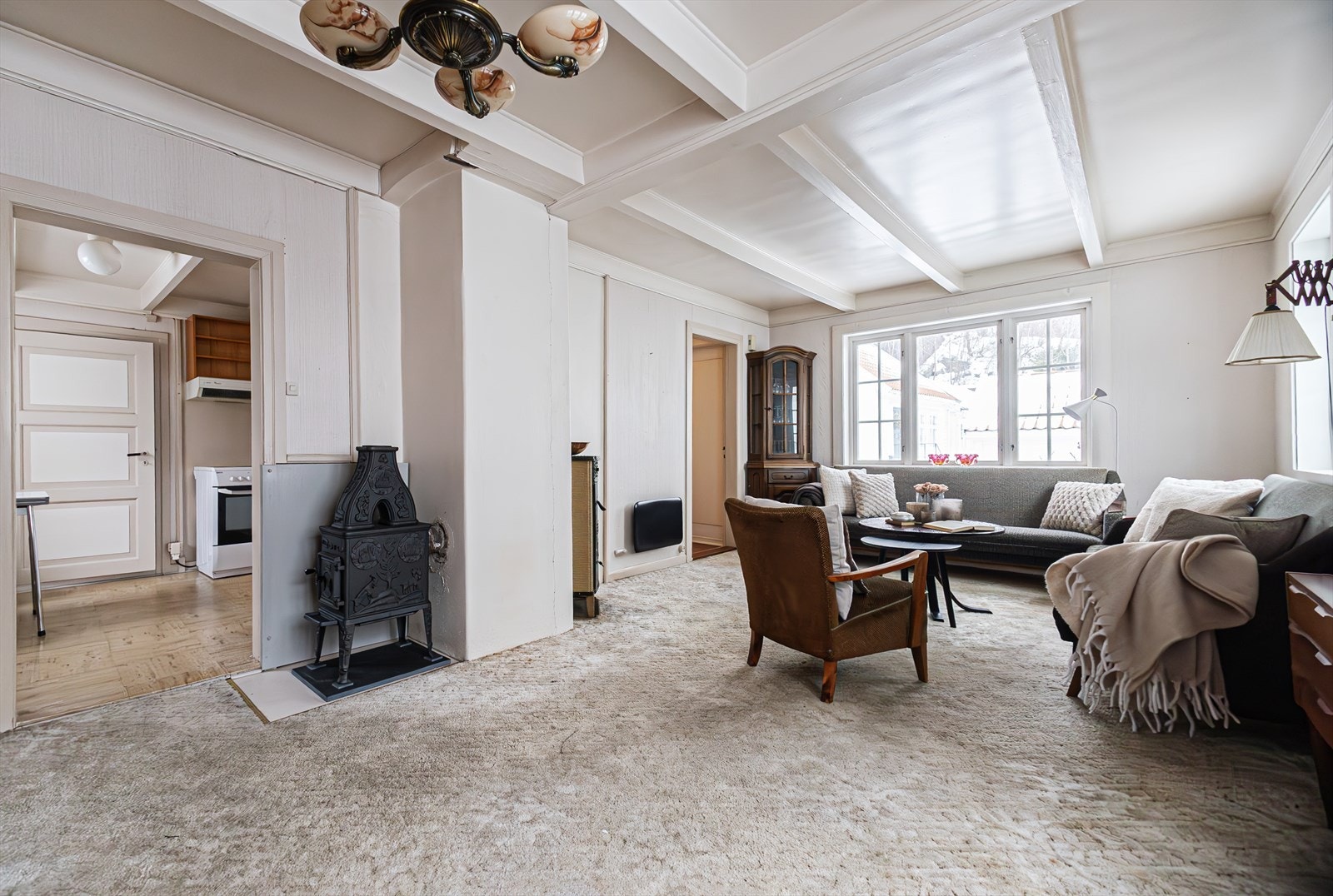 Vedovn for kalde vinterkvelder Galleribilde