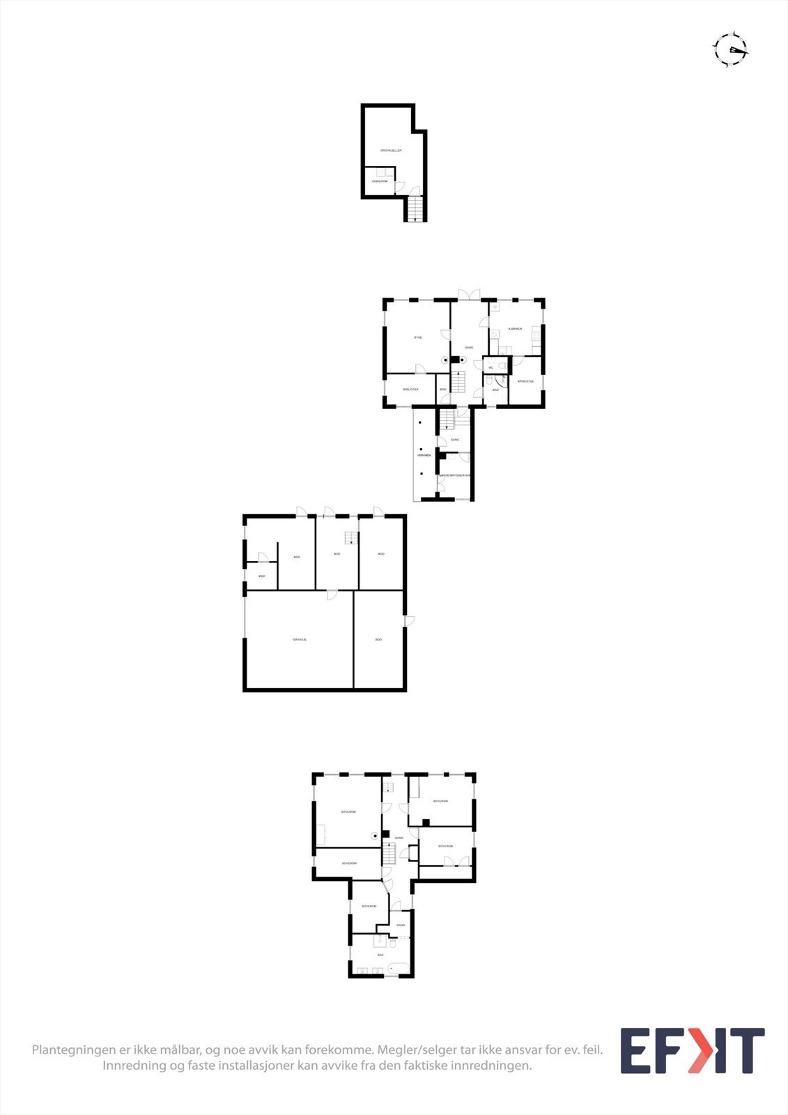 Plantegninger - alle plan Galleribilde
