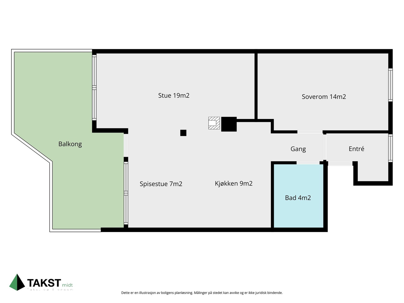 Planskisse. Galleribilde