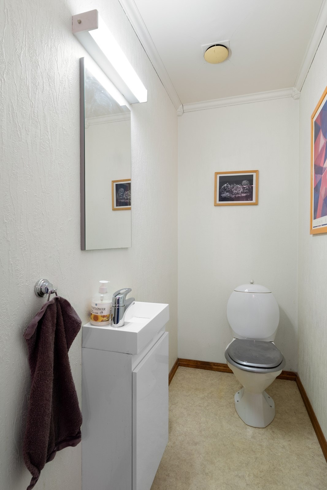 Toalettrom. Galleribilde