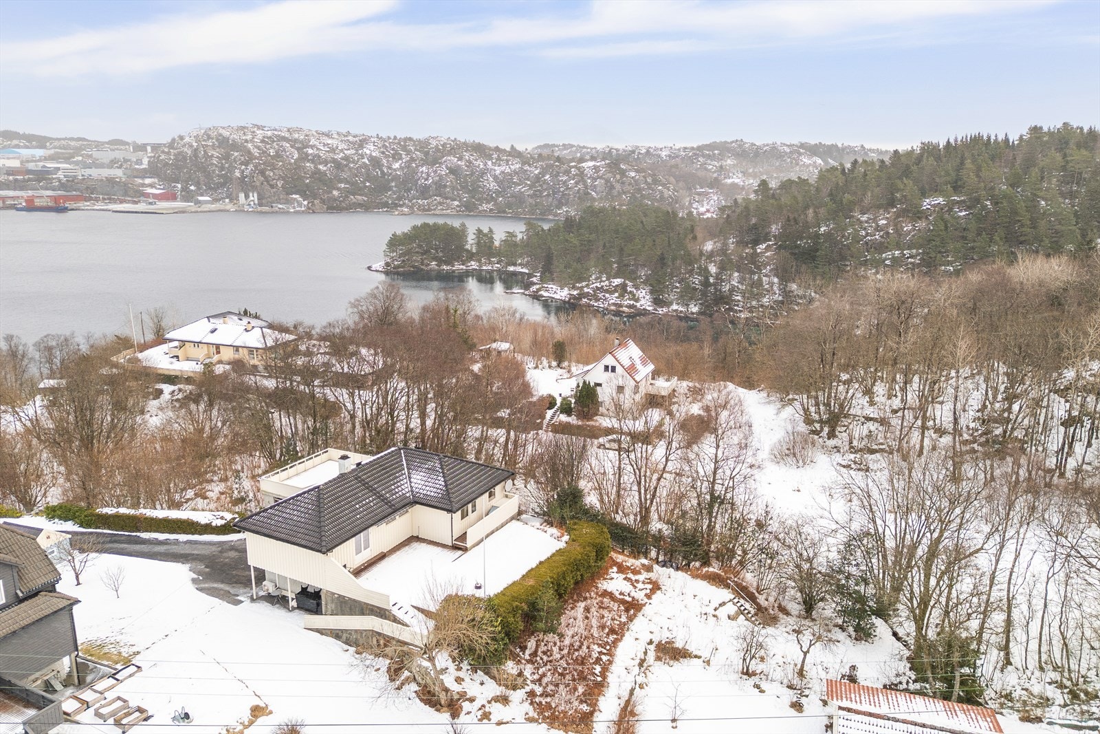 Dronefoto Galleribilde