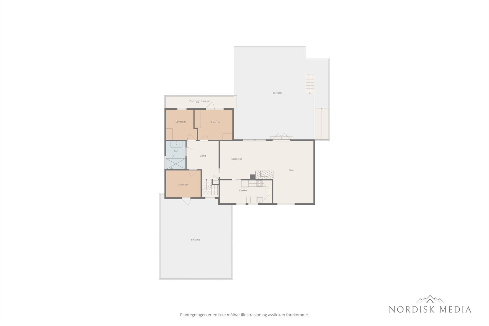Plantegning 2. etasje. Galleribilde