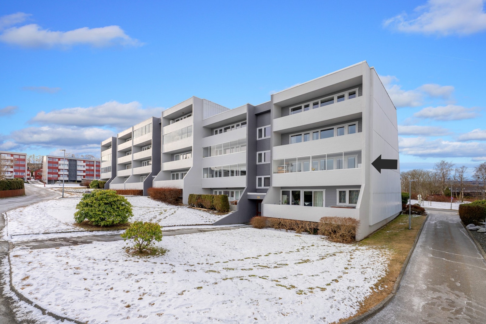 Fasaden mot øst Galleribilde