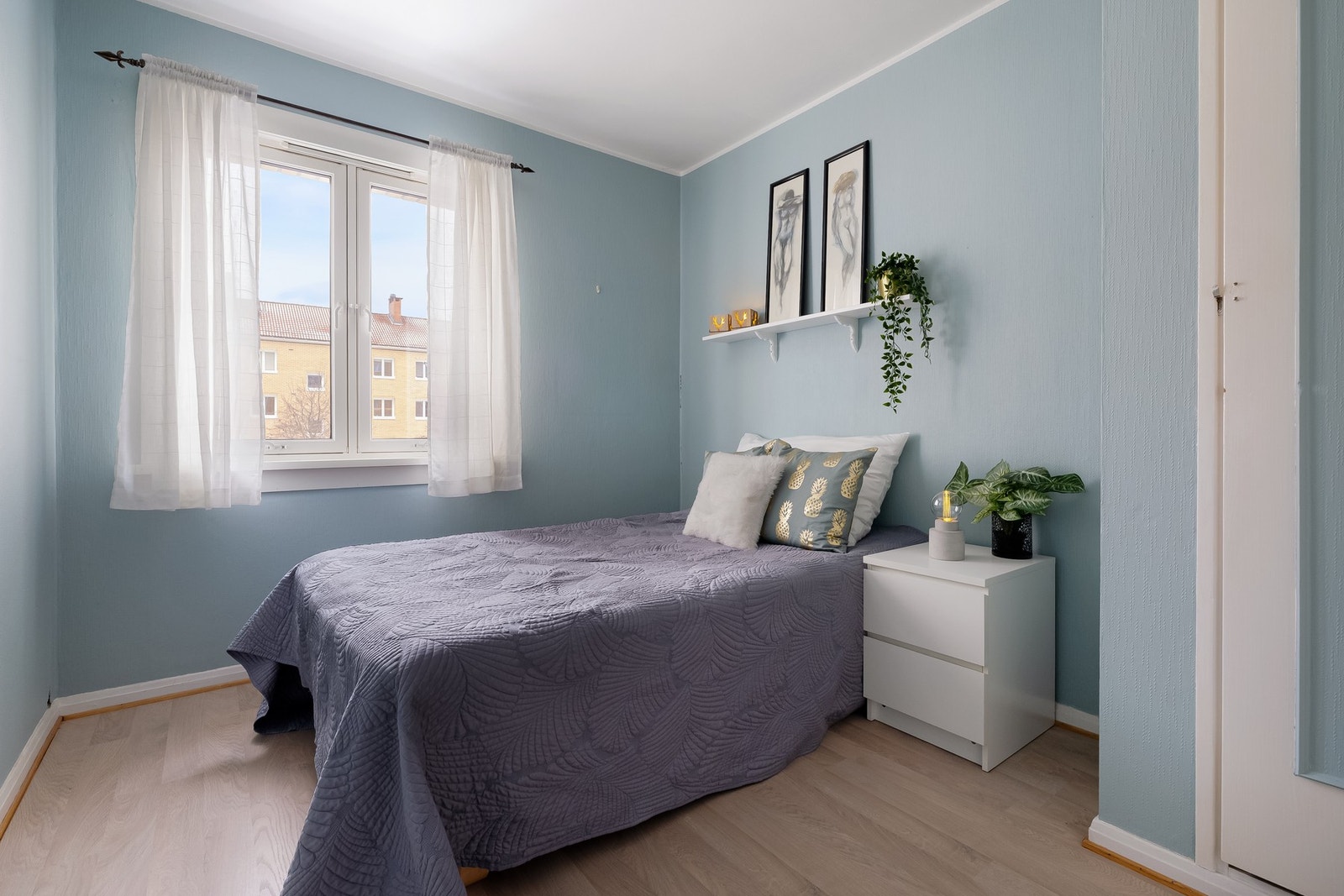 Leilighetens andre soverom. Galleribilde