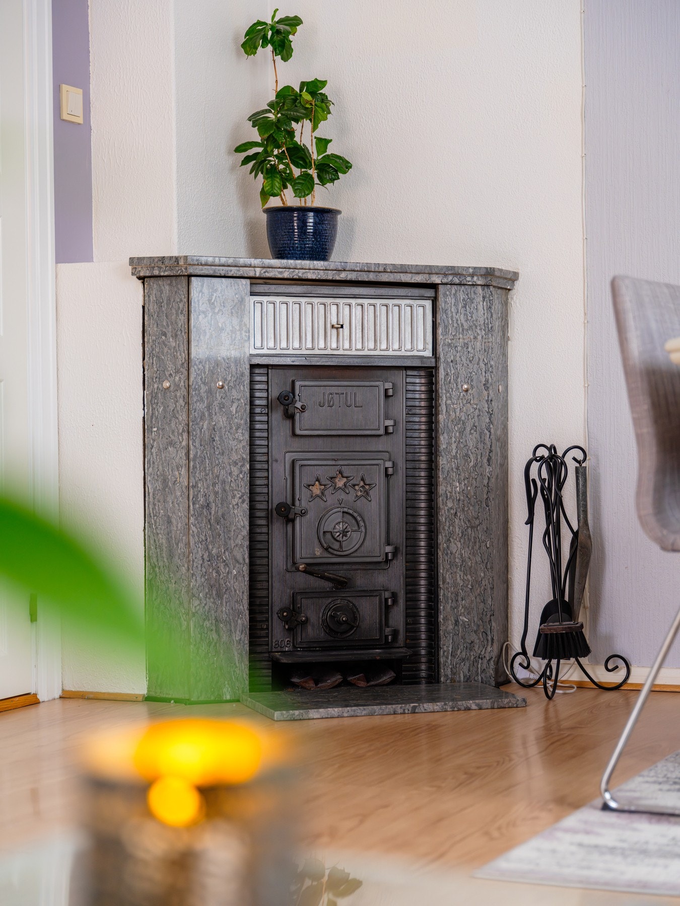 Peisovnen sørger for både varme og hygge på kalde høst- og vinterdager. Galleribilde