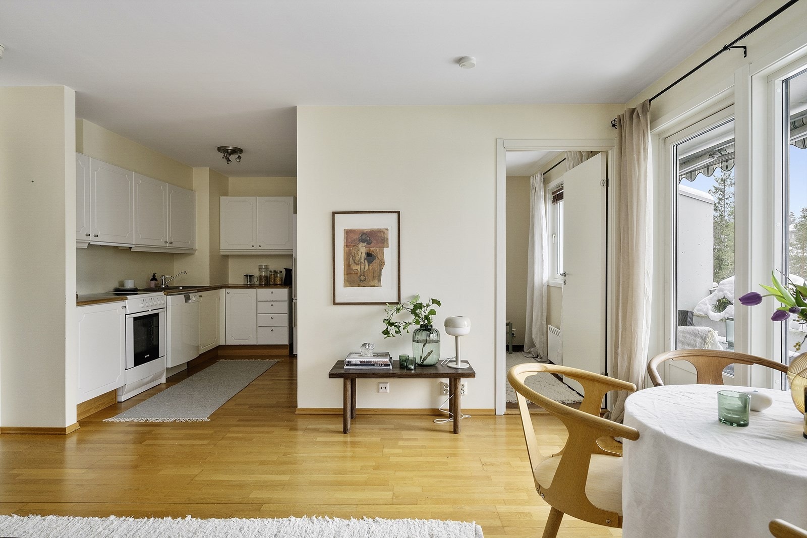 Soverommet har adkomst fra stuen. Galleribilde