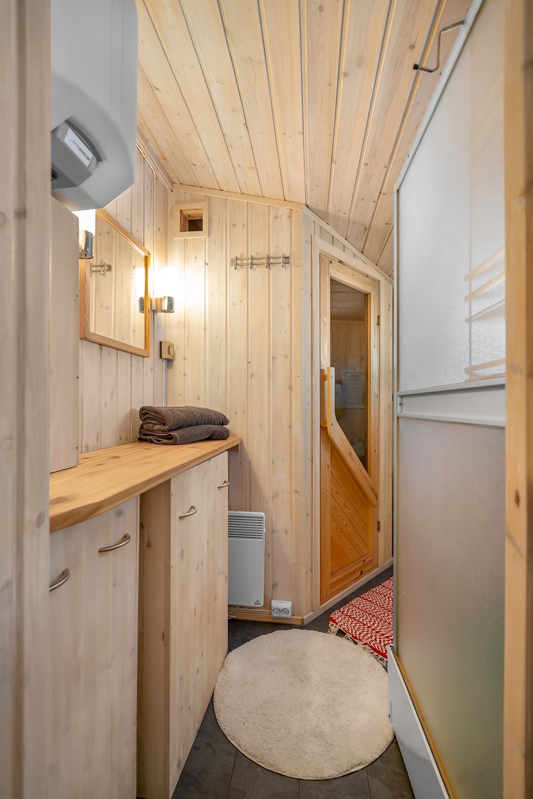 Bad med badstue Galleribilde