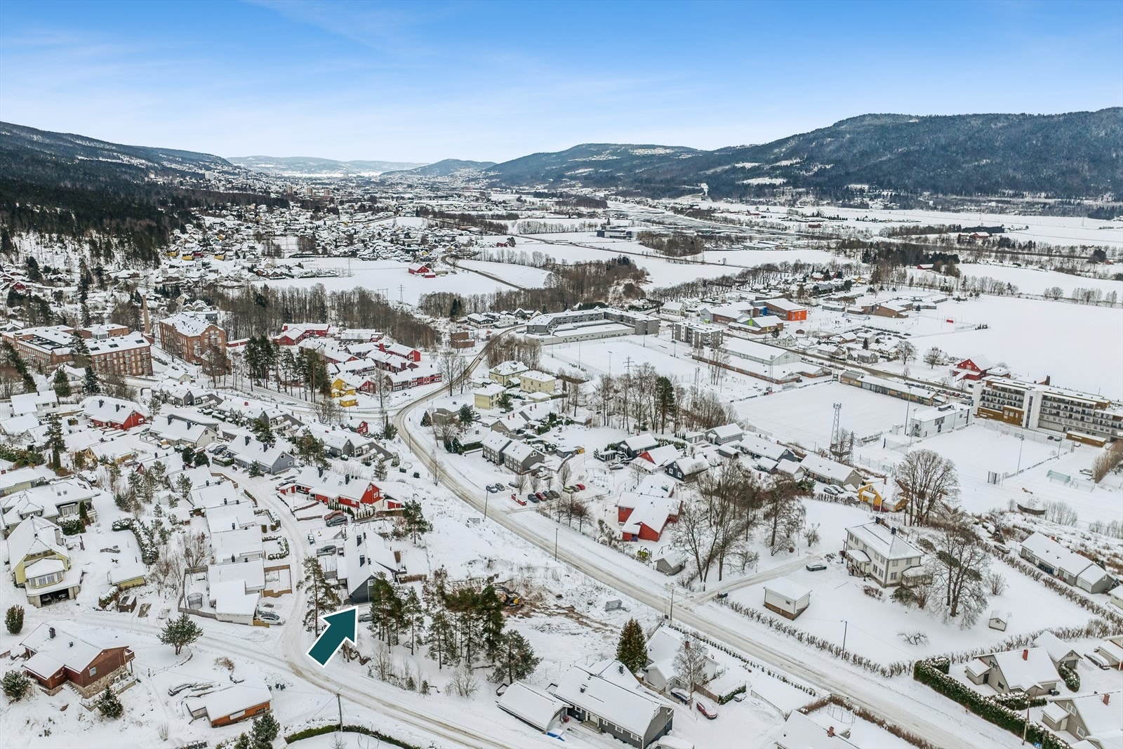 Alt du trenger i nærområdet - idrett, barnehager, skoler og dagligvare Galleribilde