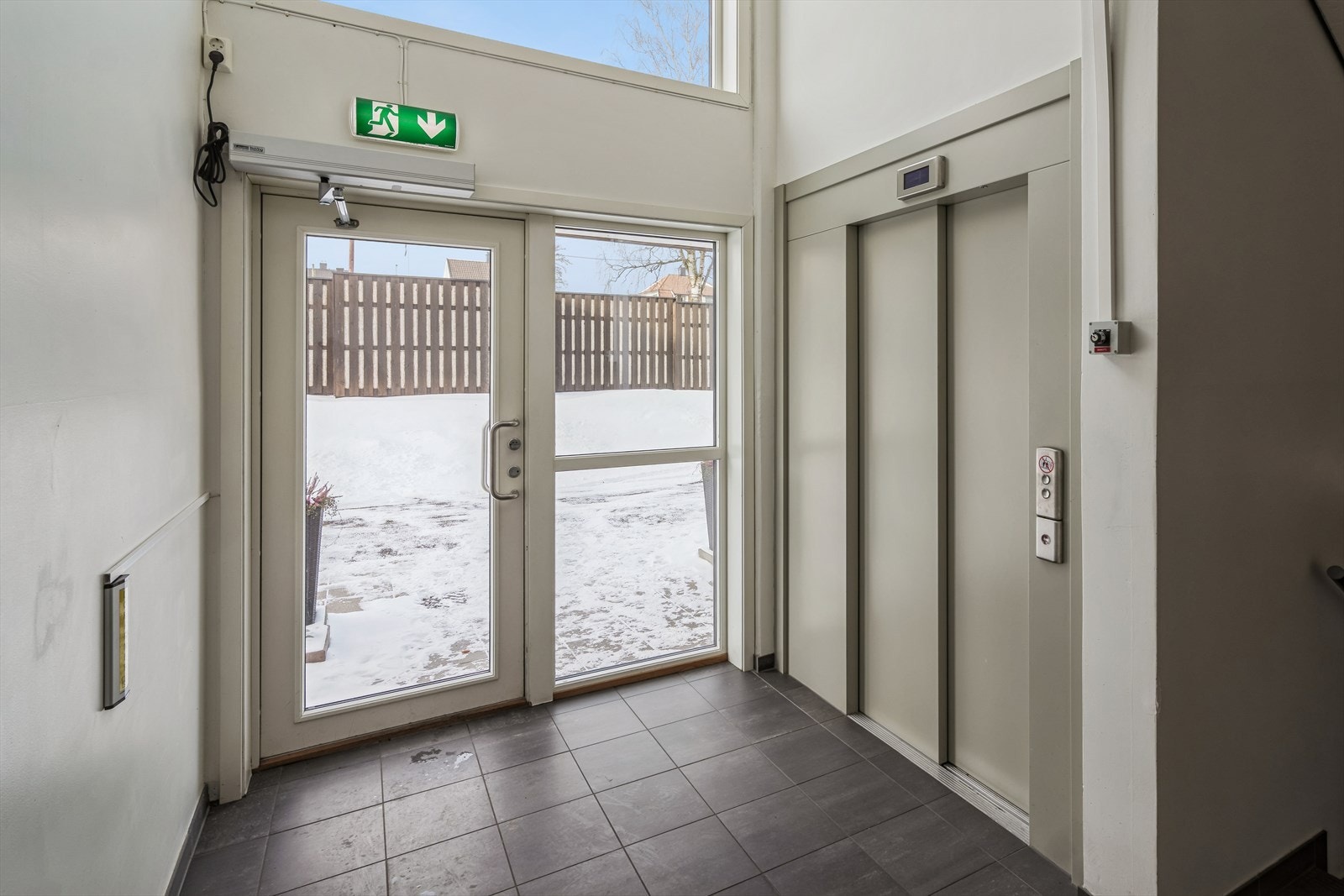 Heisadkomst til alle etasjer. Galleribilde