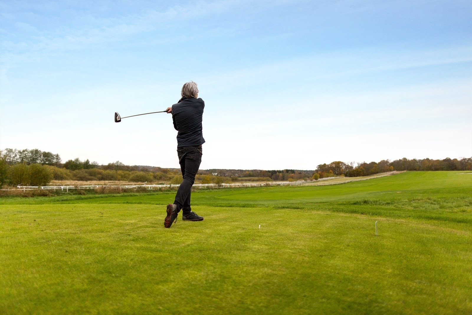 Ikke langt unna ligger Borre Golfklubb med komplett golfanlegg. Galleribilde