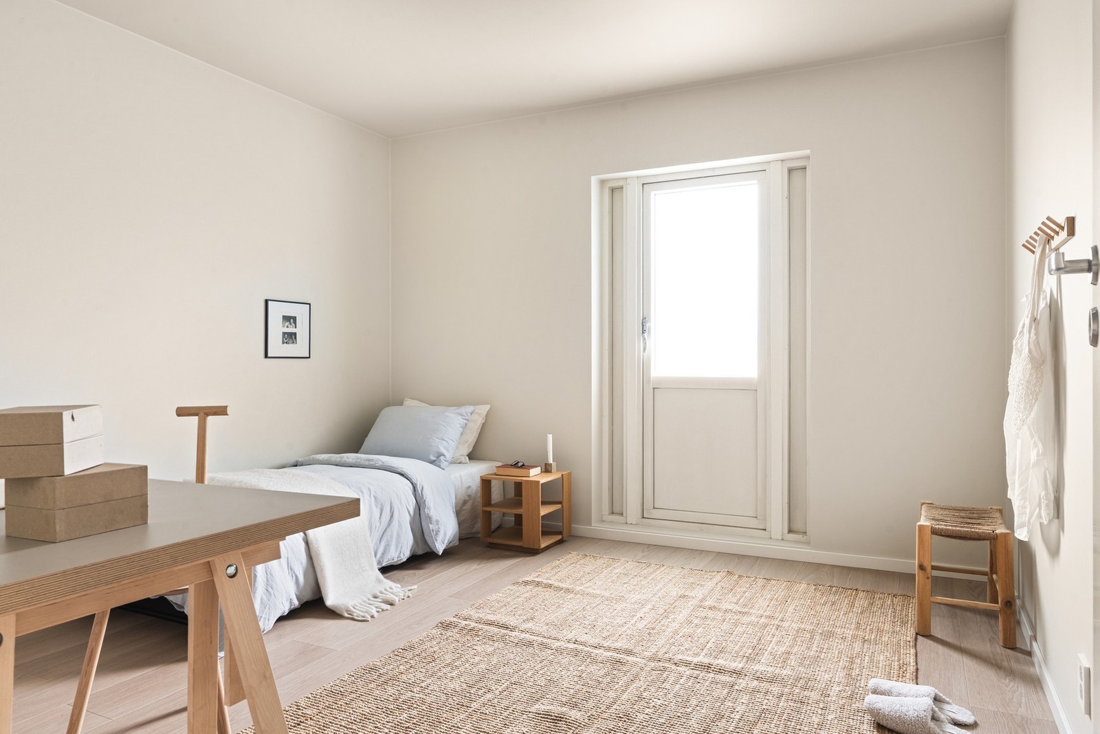 Etasjen sitt andre soverom måles til 11,9 kvm. Galleribilde