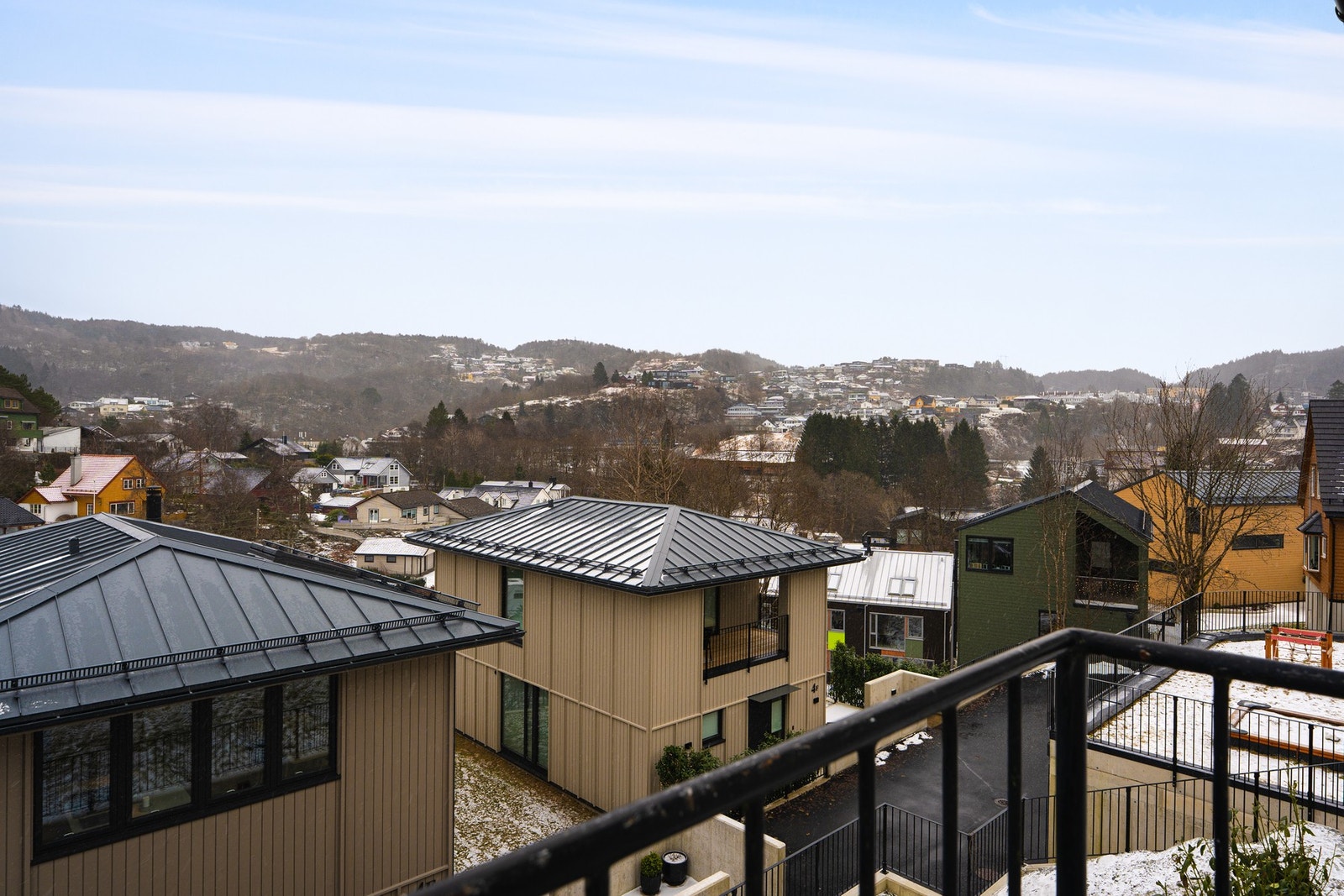 Her kan man nyte morgenkaffen. Galleribilde