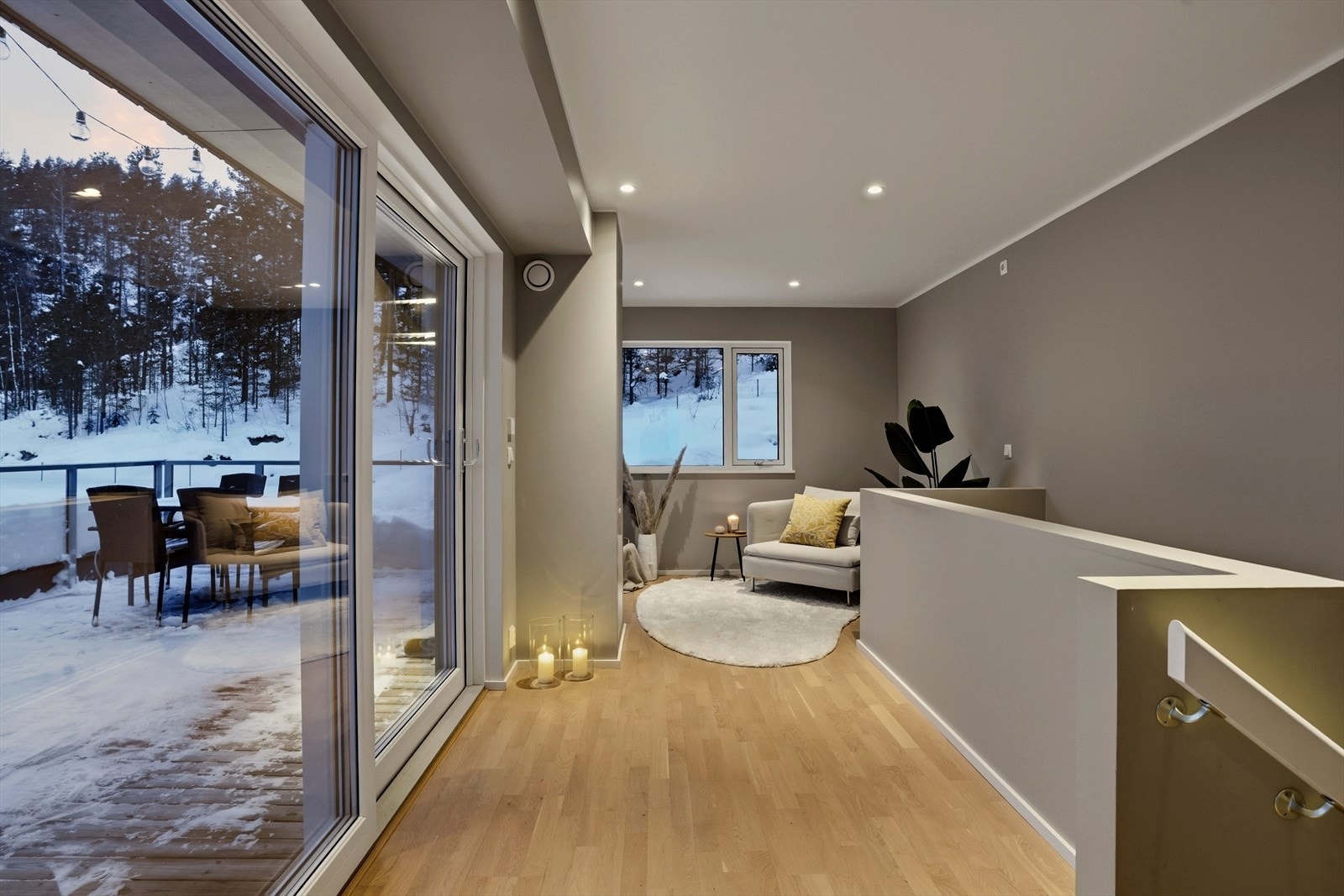 Dette er en hyggelig plass for barna i familien eller som en koselig lesekrok. Galleribilde