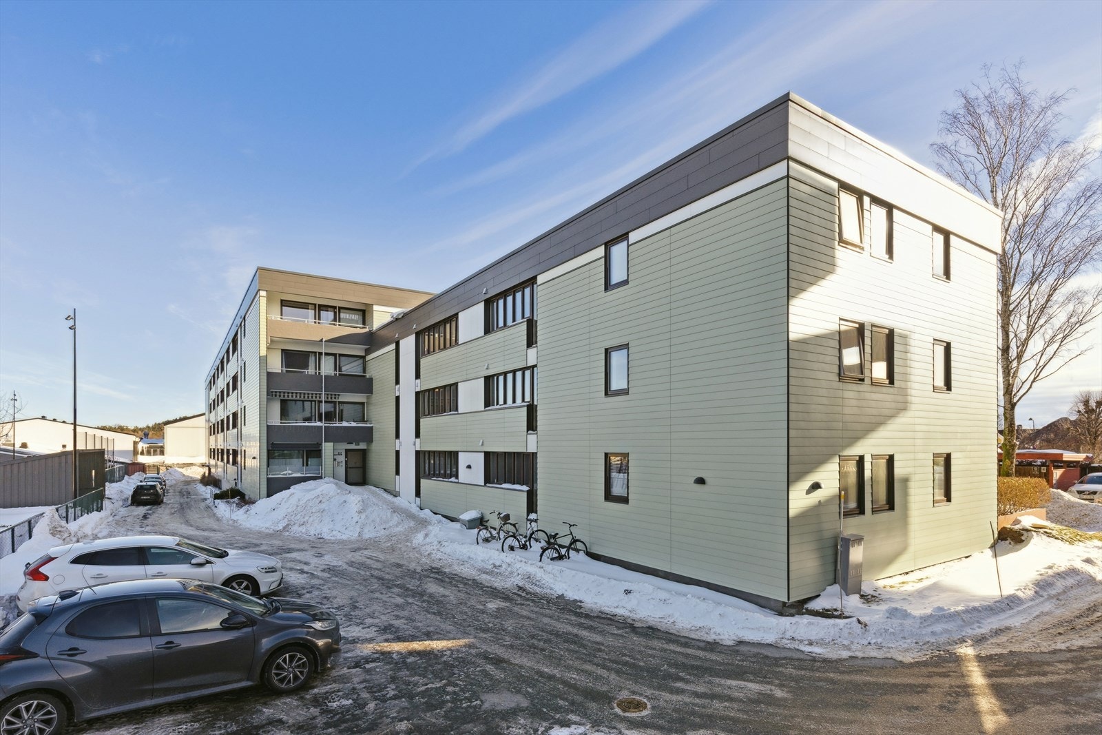 Hovedinngang, velkommen til visning! Galleribilde